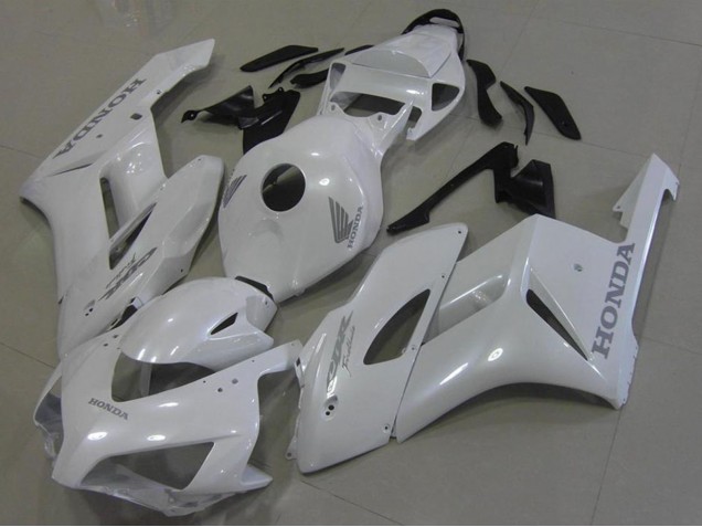 2006-2007 White with Silver Decals Honda CBR1000RR Motorcycle Fairings UK