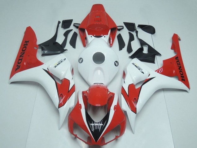 2006-2007 White Red Honda CBR1000RR Motorcycle Fairing UK
