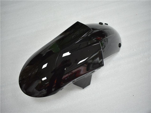 2006-2007 Glossy Black Red Flame Kawasaki ZX10R Motorcycle Fairing UK