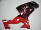 2006-2007 Glossy Black Red Flame Kawasaki ZX10R Motorcycle Fairing UK
