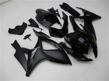 Buy 2006-2007 Matte Black Glossy Black Suzuki GSXR 600/750 Motorcycle Fairings UK