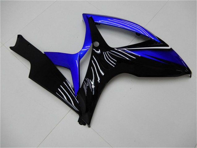 2006-2007 Blue Glossy Black Suzuki GSXR 600/750 Motorcycle Fairings UK
