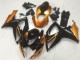 2006-2007 Orange Glossy Black Suzuki GSXR 600/750 Motorcycle Fairings UK