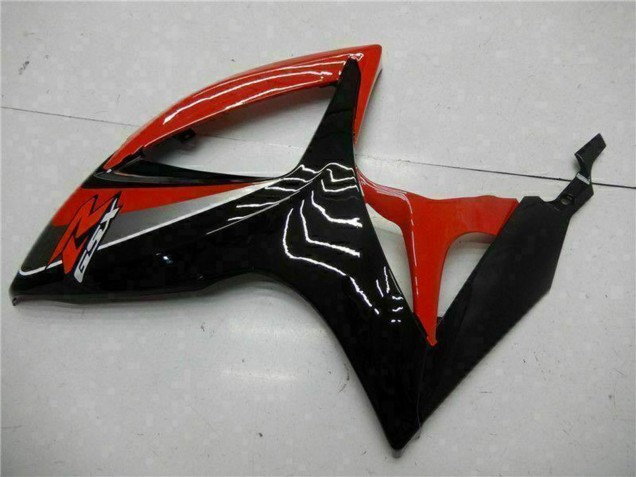 2006-2007 Red Glossy Black Suzuki GSXR 600/750 Motorcycle Fairings UK