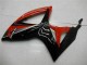 2006-2007 Red Glossy Black Suzuki GSXR 600/750 Motorcycle Fairings UK