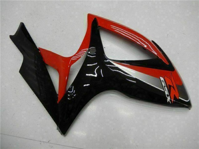 2006-2007 Red Glossy Black Suzuki GSXR 600/750 Motorcycle Fairings UK