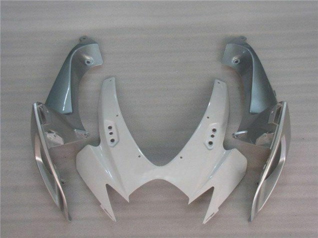 2006-2007 White Silver Suzuki GSXR 600/750 Motorcycle Fairings UK
