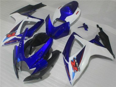 Buy 2006-2007 White Blue Black Red Suzuki GSXR 600/750 Motorcycle Fairings UK