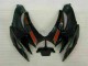 2006-2007 Glossy Black Red Suzuki GSXR 600/750 Motorcycle Fairings UK