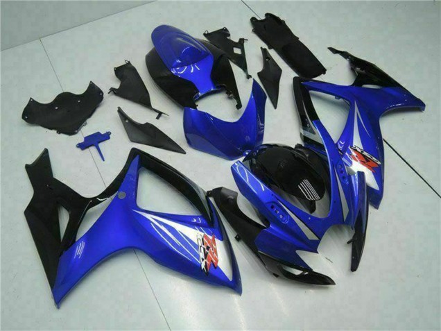 2006-2007 Blue White Glossy Black Red Suzuki GSXR 600/750 Motorcycle Fairings UK