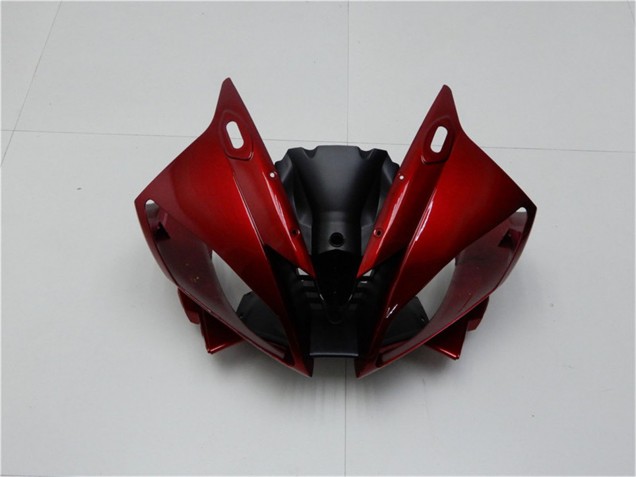 2006-2007 Red Matte Black Yamaha YZF R6 Motorcycle Fairing Kits UK