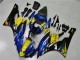 2006-2007 Blue Yellow Glossy Black Shark Yamaha YZF R6 Motorcycle Fairings UK