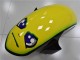 2006-2007 Blue Yellow Glossy Black Shark Yamaha YZF R6 Motorcycle Fairings UK