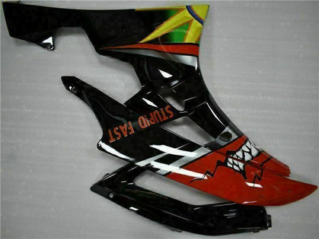 2006-2007 Yellow Blue Red Glossy Black Shark Yamaha YZF R6 Motorcycle Fairings UK
