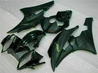 Buy 2006-2007 Glossy Black Matte Black Gold Decals Yamaha YZF R6 Motorcycle Fairings UK