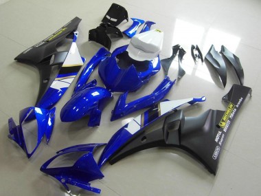 Buy 2006-2007 White Blue Matte Black Motul Michelin Yamaha YZF R6 Motorcycle Fairings UK