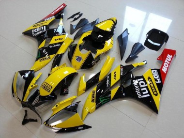 Buy 2006-2007 Yellow Glossy Black Red Green Motul Monster Yamaha YZF R6 Motorcycle Fairings UK