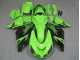 2006-2011 Green Glossy Black Kawasaki ZX14R ZZR1400 Motorcycle Fairing UK