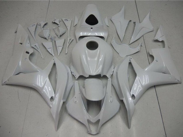 2007-2008 Pearl White Honda CBR600RR Motorcycle Fairings UK