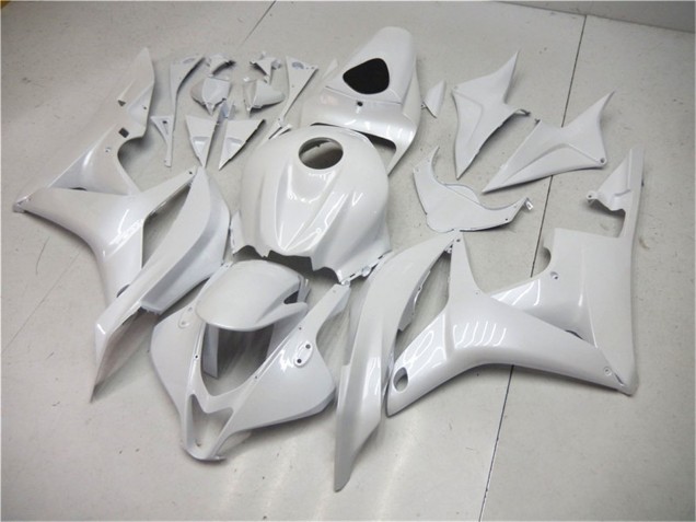 2007-2008 Pearl White Honda CBR600RR Motorcycle Fairings UK