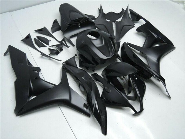 2007-2008 Matte Black Honda CBR600RR Motorcycle Fairing Kits UK