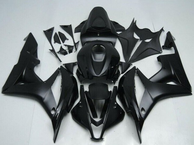 2007-2008 Matte Black Honda CBR600RR Motorcycle Fairing Kits UK