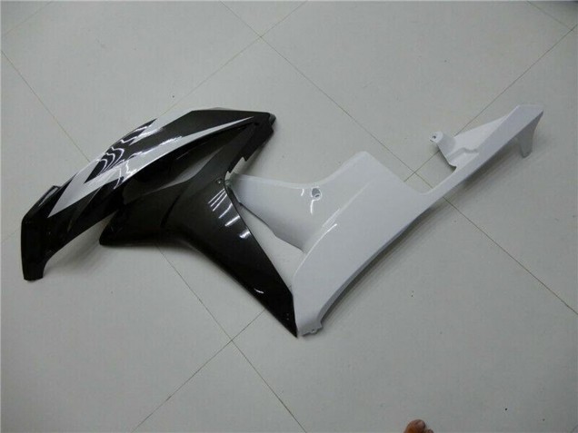 2007-2008 White Glossy Black Honda CBR600RR Bike Fairings UK