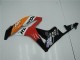 2007-2008 Orange White Red Glossy Black Repsol Honda CBR600RR Bike Fairings UK