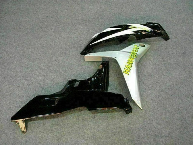 2007-2008 White Green Glossy Black Hannspree Honda CBR600RR Motorcycle Fairing UK