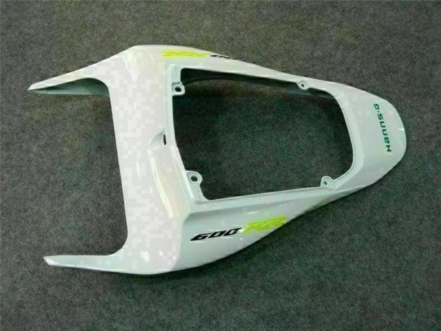 2007-2008 White Green Glossy Black Hannspree Honda CBR600RR Motorcycle Fairing UK