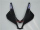 2007-2008 Matte Black Silver Grey Repsol Honda CBR600RR Motorcycle Fairings UK