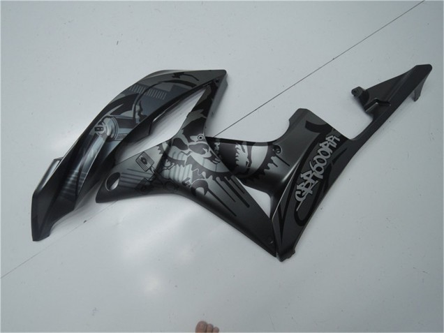 2007-2008 Matte Black Graffiti Honda CBR600RR Motorcycle Fairings UK