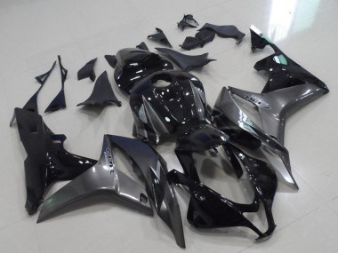 Buy 2007-2008 Grey Glossy Black Honda CBR600RR Motorcycle Fairings UK