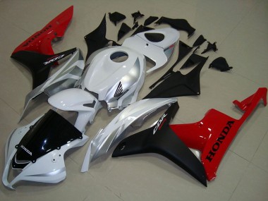 Buy 2007-2008 White Silver Red Glossy Black Honda CBR600RR Motorcycle Fairings UK