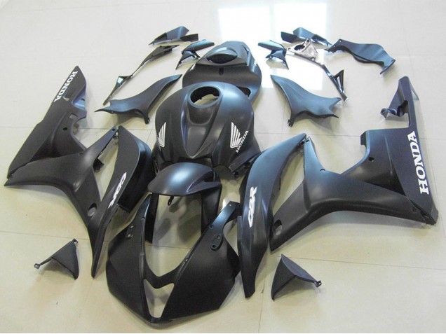2007-2008 Matte Black Honda CBR600RR Motorcycle Fairings UK