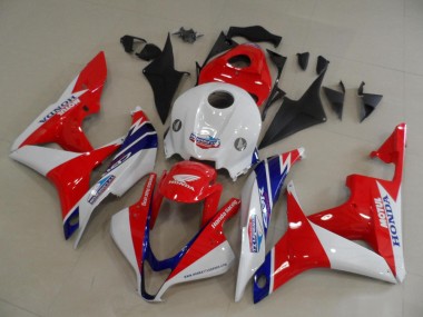 Buy 2007-2008 White Red Blue Honda CBR600RR Motorcycle Fairings UK