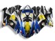 2007-2008 Blue Shark Kawasaki ZX6R Motorcycle Fairings UK