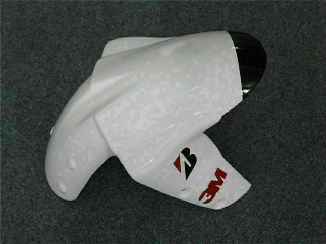 2007-2008 Black White Elf Kawasaki ZX6R Motorcycle Fairings UK