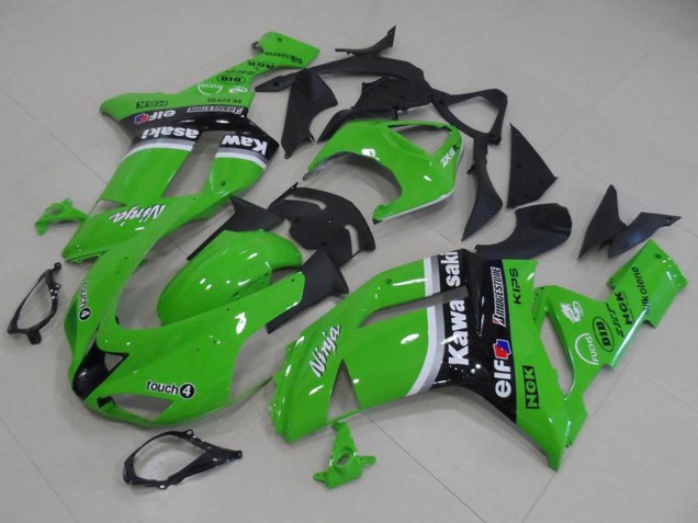 2007-2008 Green Arrow Kawasaki ZX6R Motorcycle Fairings UK