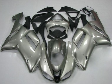 Buy 2007-2008 Grey Kawasaki ZX6R Motorcycle Fairings UK