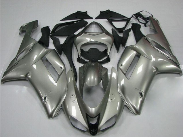 2007-2008 Grey Kawasaki ZX6R Motorcycle Fairings UK