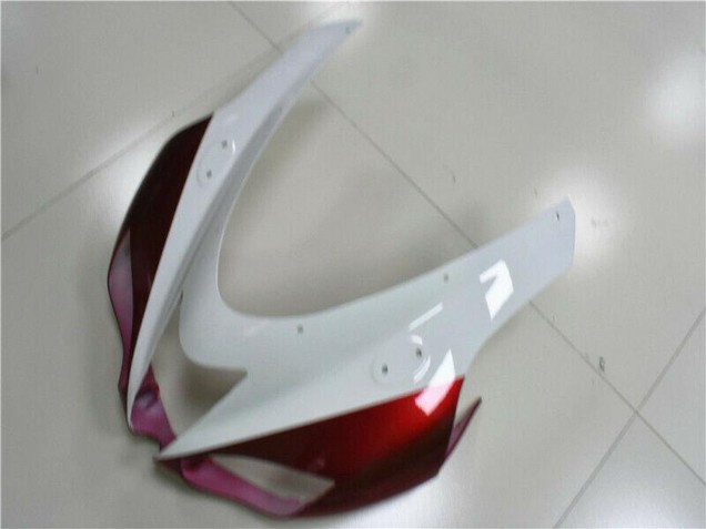 2007-2008 White Black Red Kawasaki ZX6R Motorcycle Fairings UK