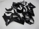 2007-2008 Glossy Black Matte Black No Decal Suzuki GSXR 1000 Motorcycle Fairings UK