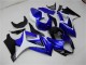 2007-2008 White Blue Black No Decal Suzuki GSXR 1000 Motorcycle Fairings UK