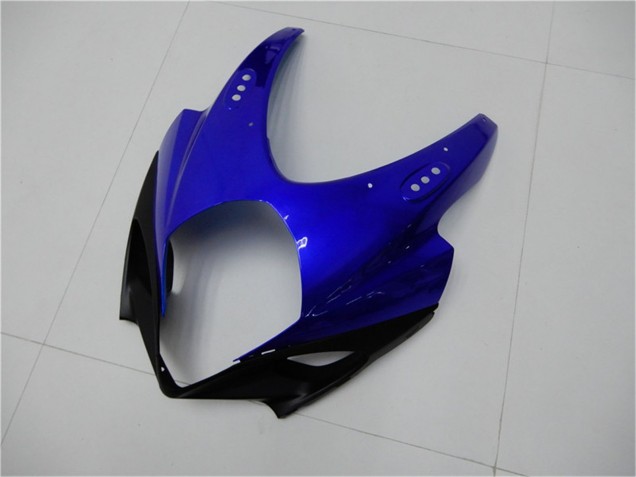 2007-2008 White Blue Black No Decal Suzuki GSXR 1000 Motorcycle Fairings UK