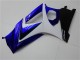 2007-2008 White Blue Black No Decal Suzuki GSXR 1000 Motorcycle Fairings UK
