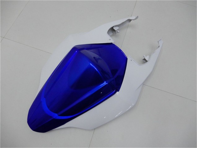 2007-2008 White Blue Black No Decal Suzuki GSXR 1000 Motorcycle Fairings UK