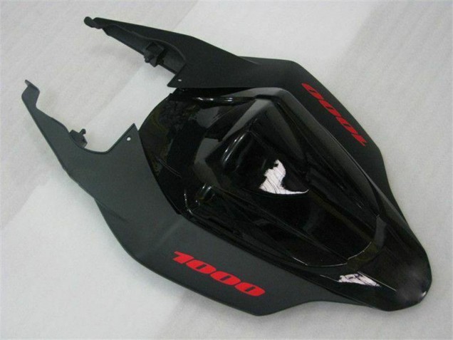 2007-2008 Glossy Black Matte Black Red Suzuki GSXR 1000 Motorcycle Fairings UK