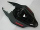 2007-2008 Glossy Black Matte Black Red Suzuki GSXR 1000 Motorcycle Fairings UK