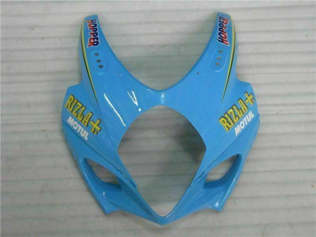 2007-2008 Blue Gold Black Rizla Suzuki GSXR 1000 Motorcycle Fairing Kits UK